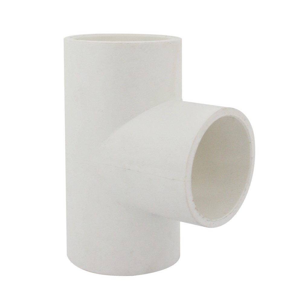 Te pvc presion SCH40 sin rosca 1 pulg