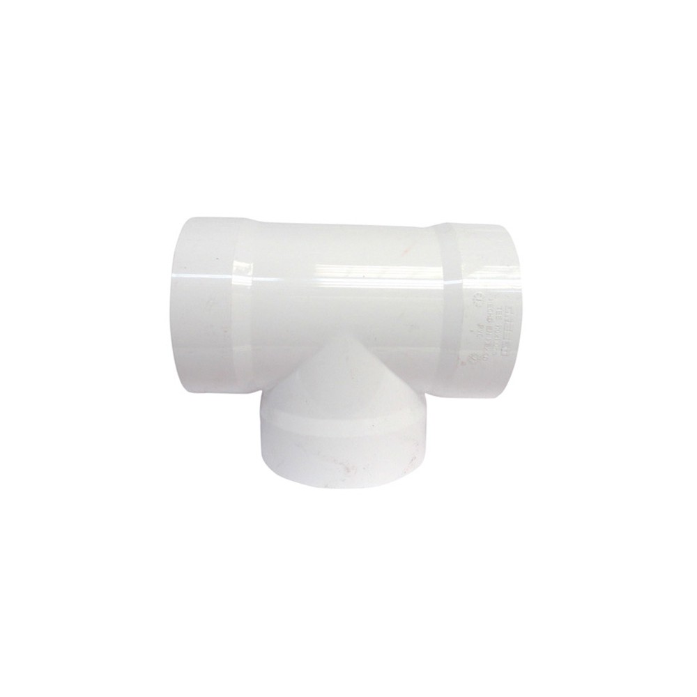Te sanitaria pvc pared gruesa 4 pulg