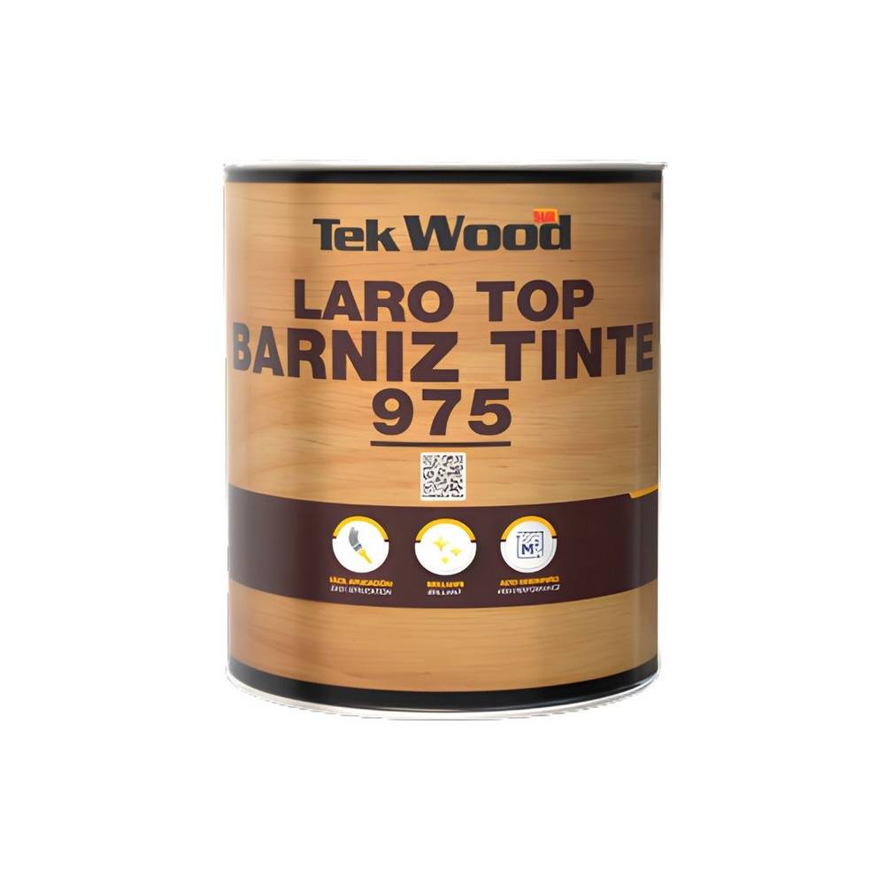 Impregnante laro top barniz tinte 975 1/4 gal caobilla