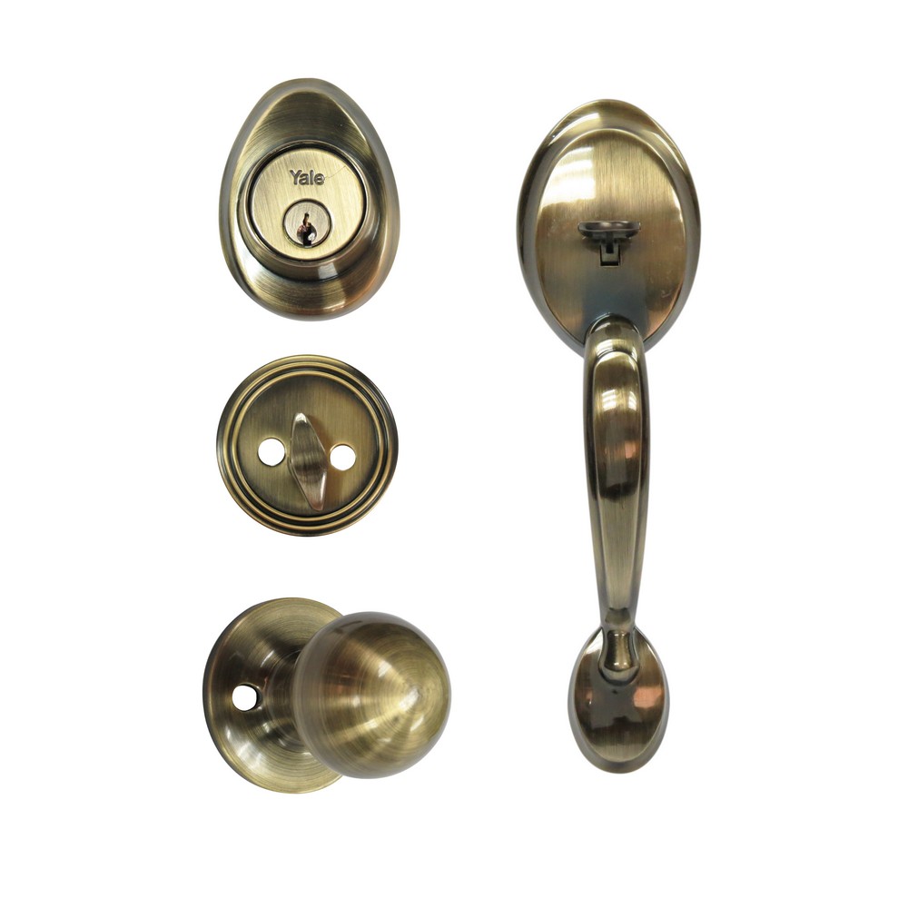 Cerradura principal bronce wales llave-mariposa